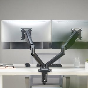 E8-B2 Dual Monitor Arm - Spring-Assisted